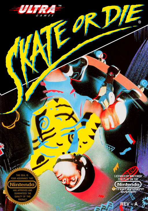 Skate or Die (USA) box art